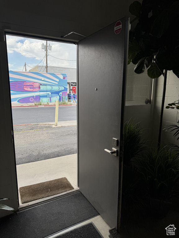 Entrance to property