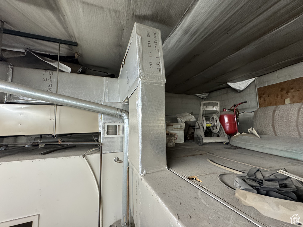 View of basement