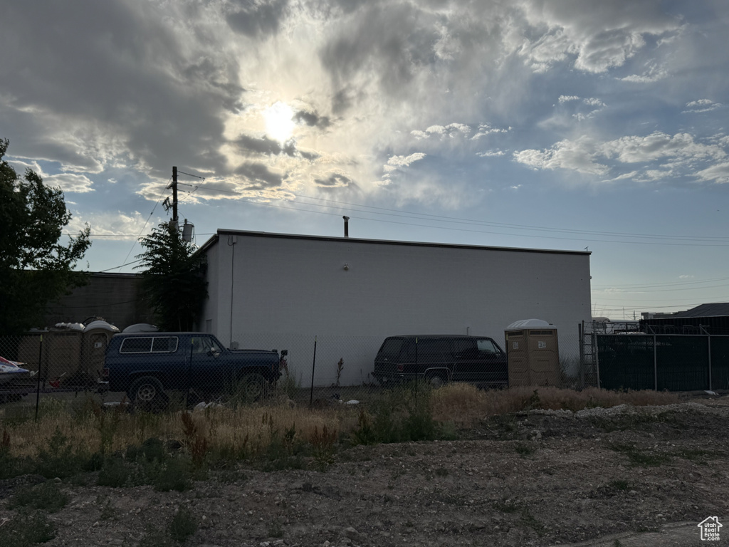 View of outdoor structure