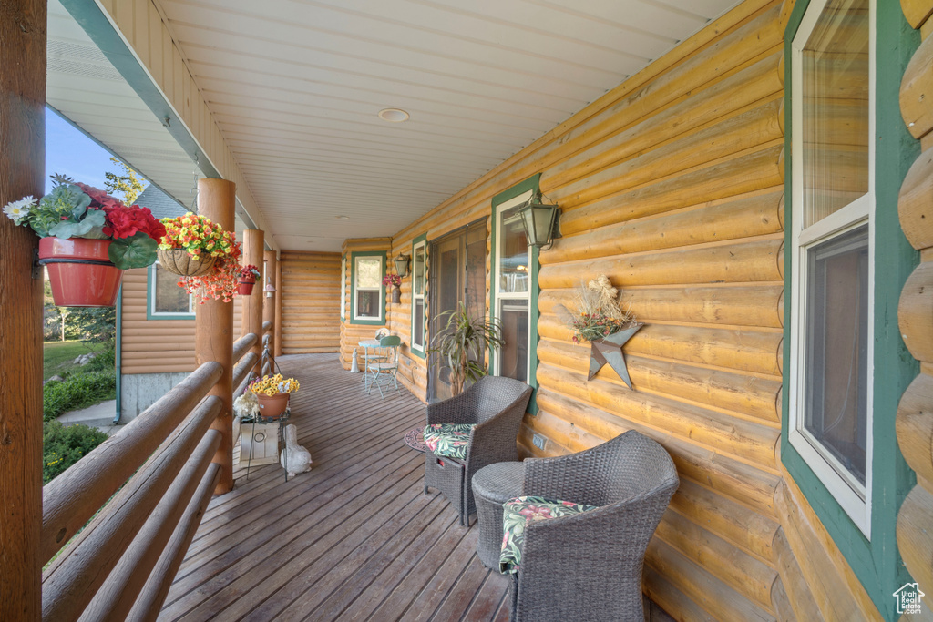View of porch