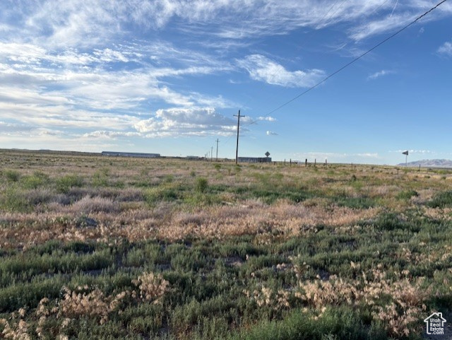 View of undeveloped land featuring rural landscape