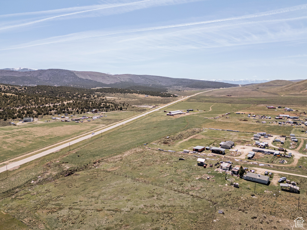 Mountain view featuring rural landscape