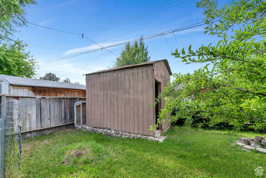 View of shed