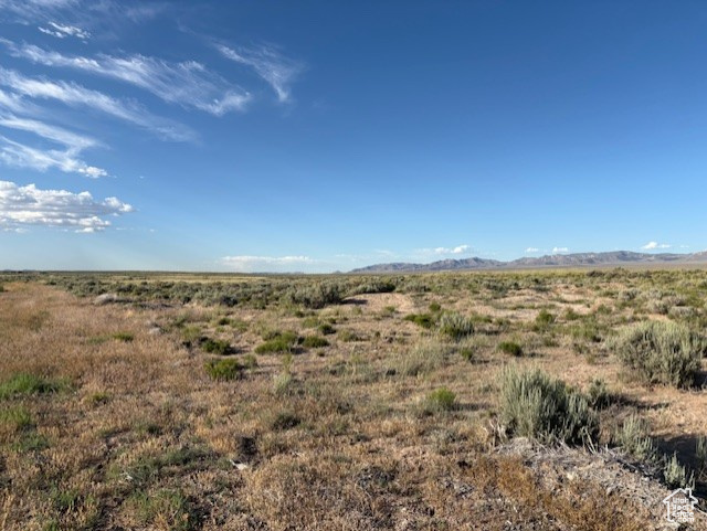 View of nature with a mountainous background