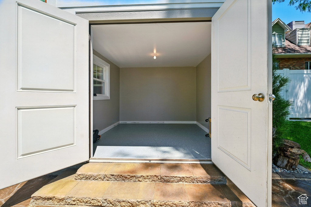 Entrance to property