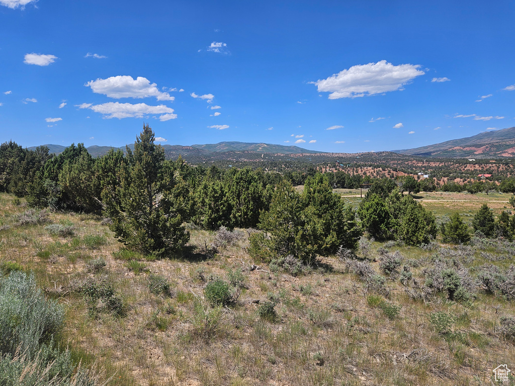 View of mountain backdrop