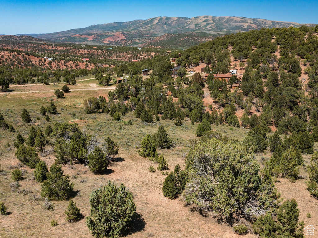 View of mountain backdrop