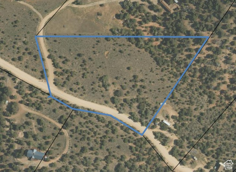 Map / location with property boundaries highlighted