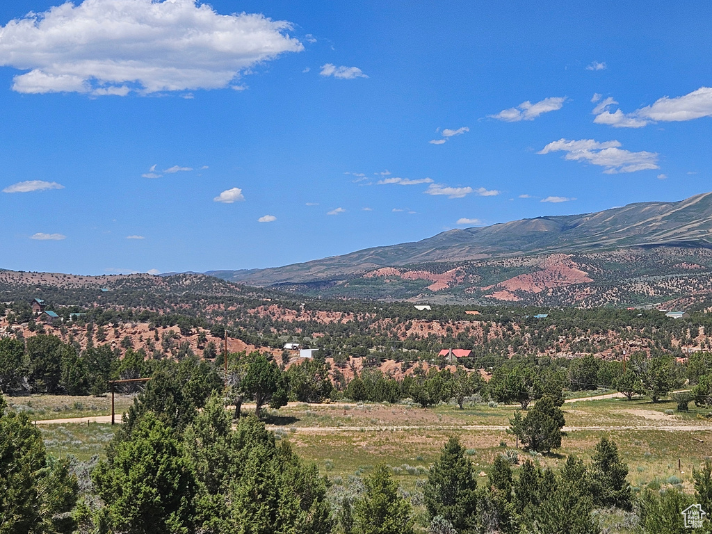 View of mountain backdrop