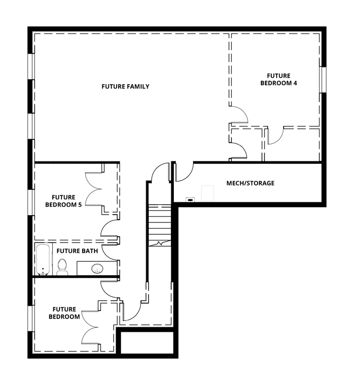 View of floor plan / room layout