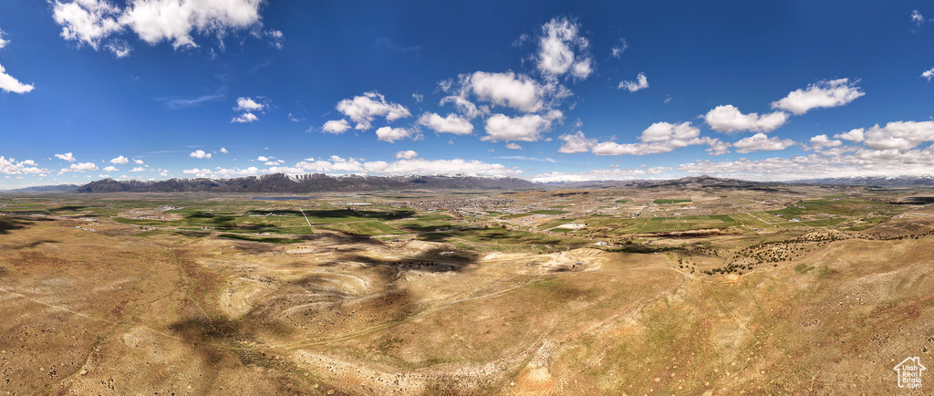 View of mountain background