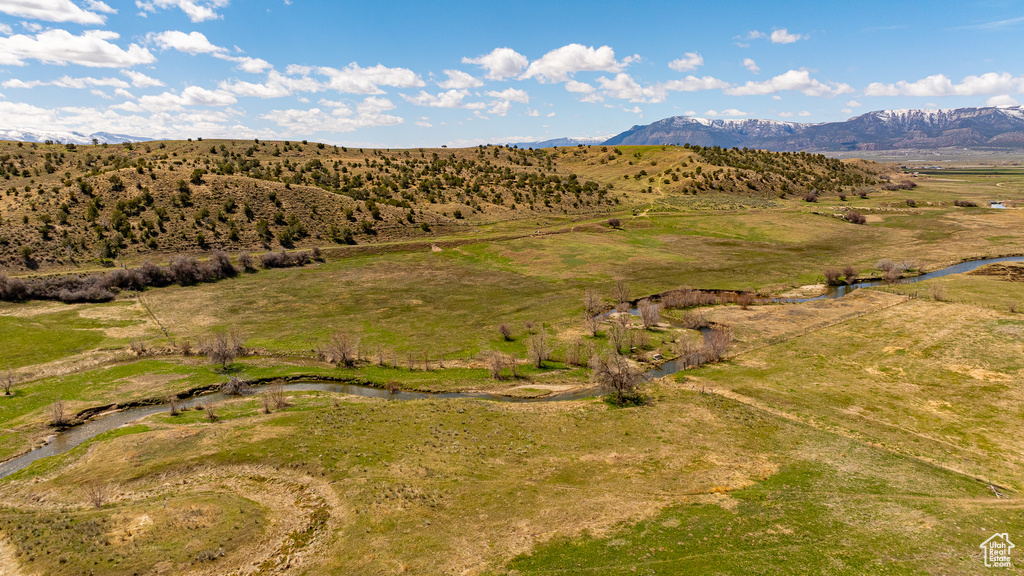 View of mountain backdrop