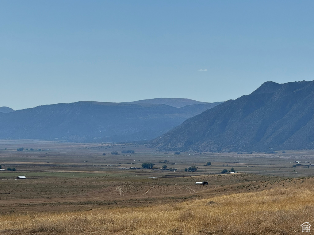 Mountain view featuring rural landscape