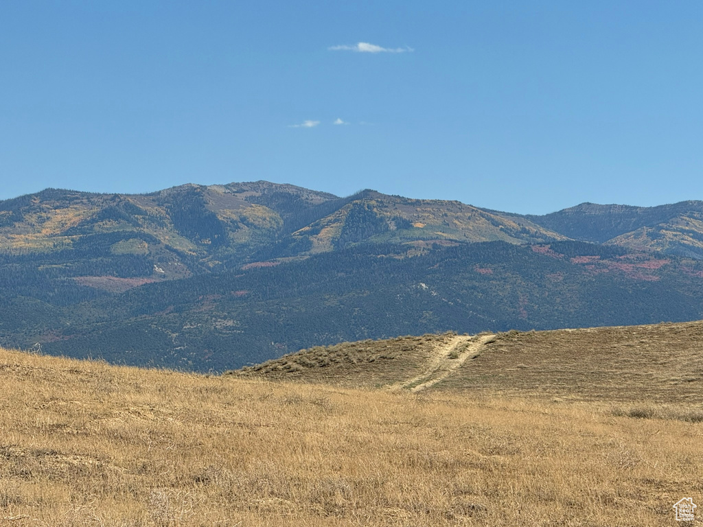 View of mountain backdrop