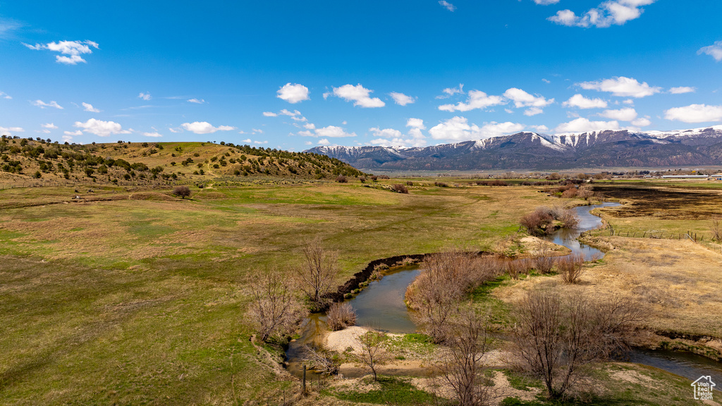 View of mountain background