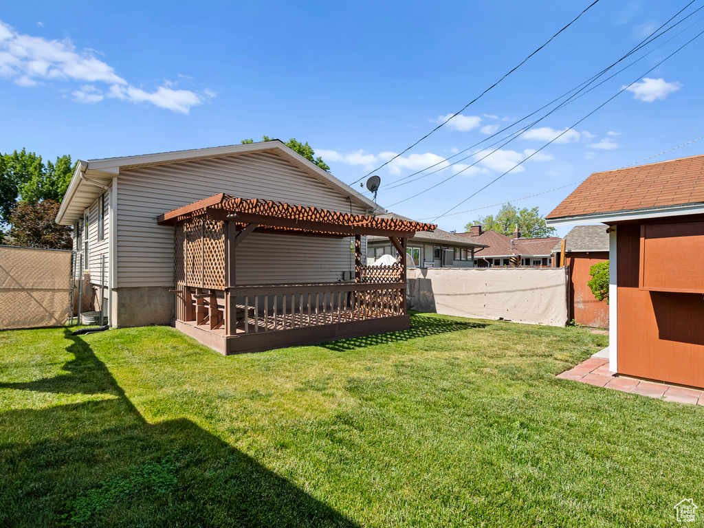 View of yard