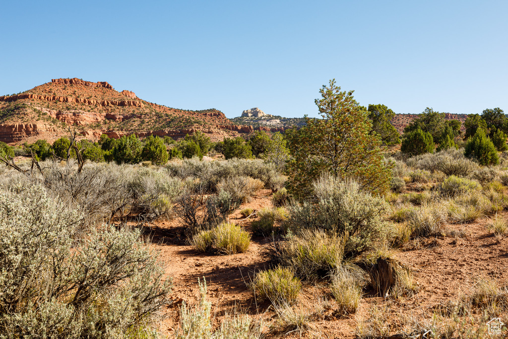 View of mountain backdrop