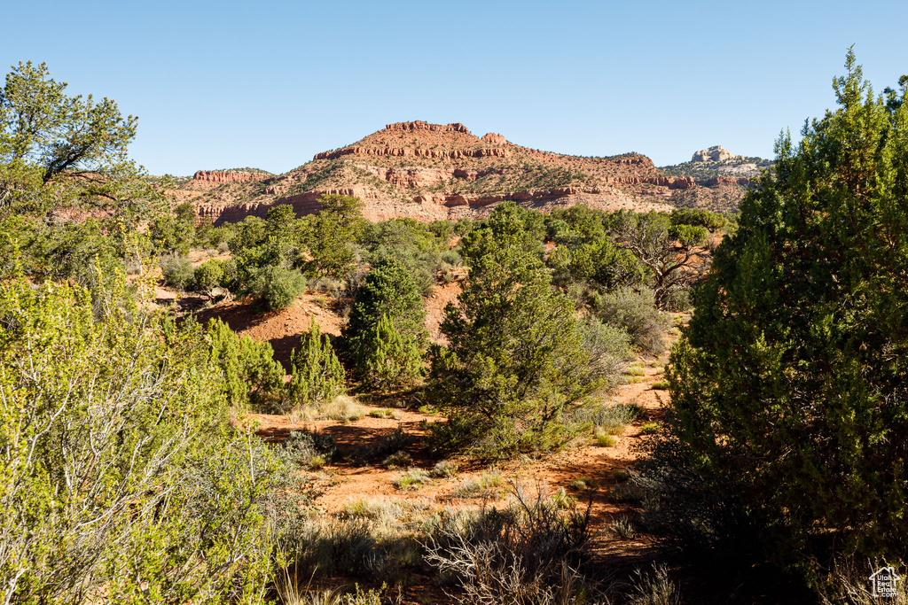 View of mountain backdrop