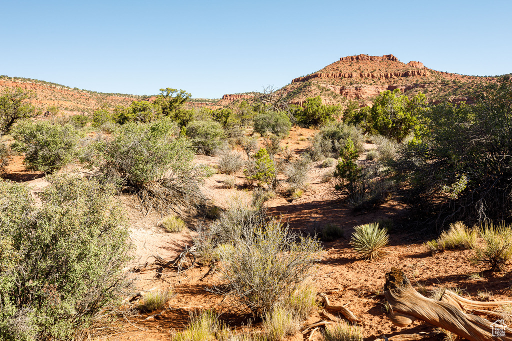 View of mountain backdrop