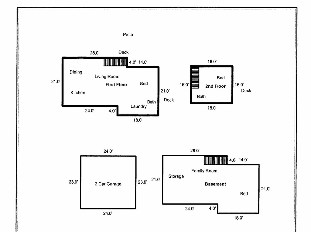 View of room layout