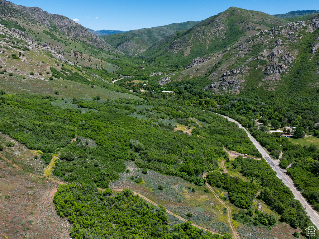 View of mountain backdrop