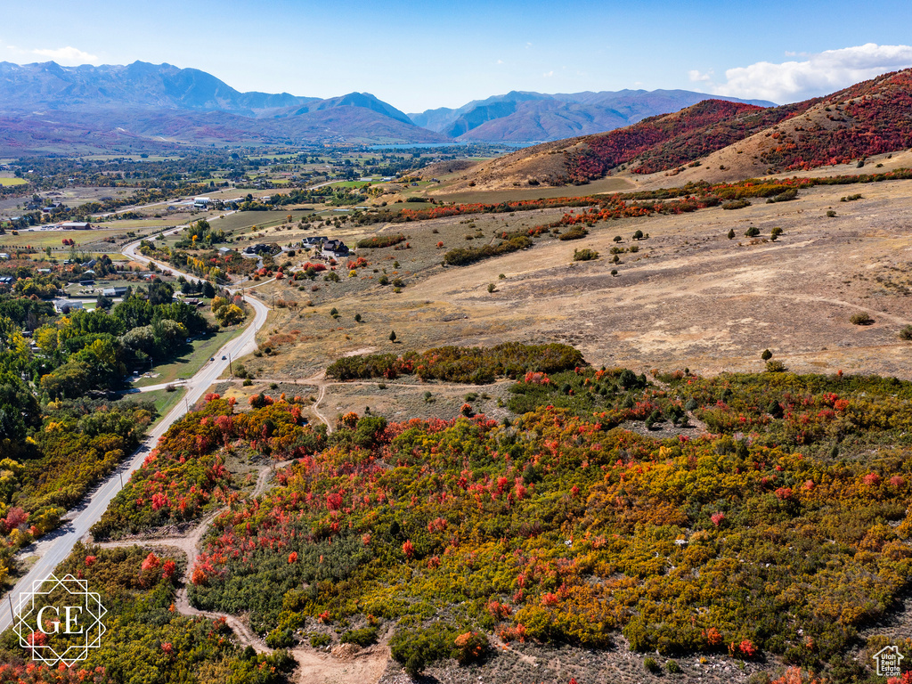 View of mountain backdrop