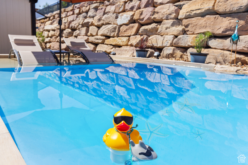 View of outdoor pool