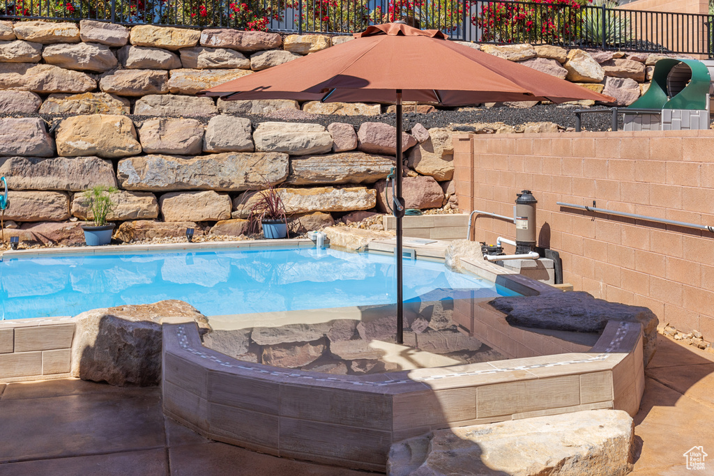 View of swimming pool