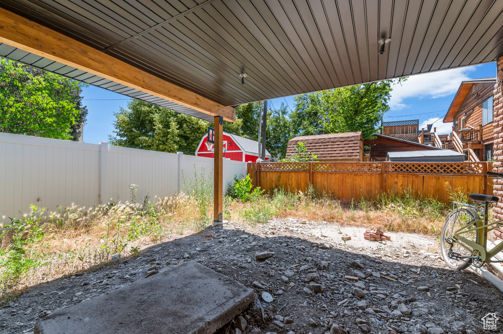 View of yard
