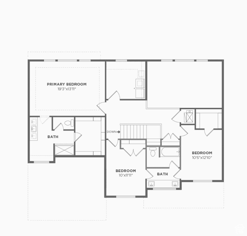 View of floor plan / room layout