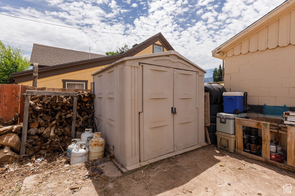 View of shed