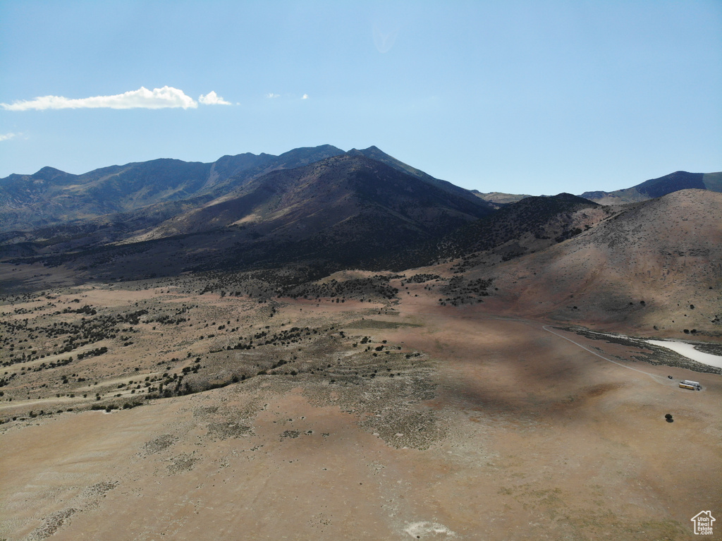 View of mountain background
