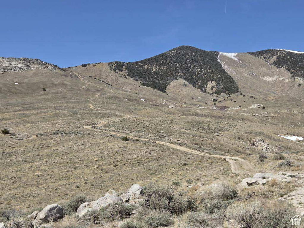 View of mountain background
