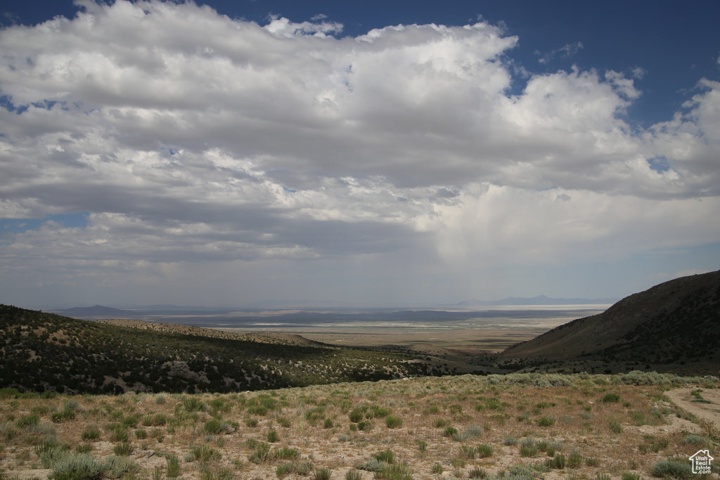 View of mountain background