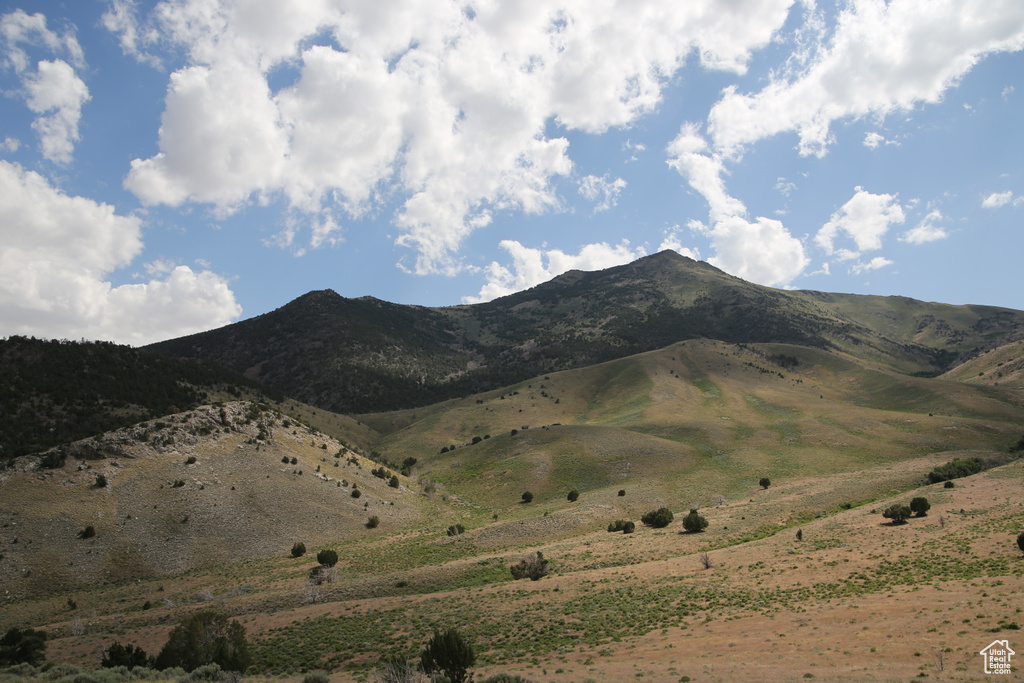 View of mountain backdrop