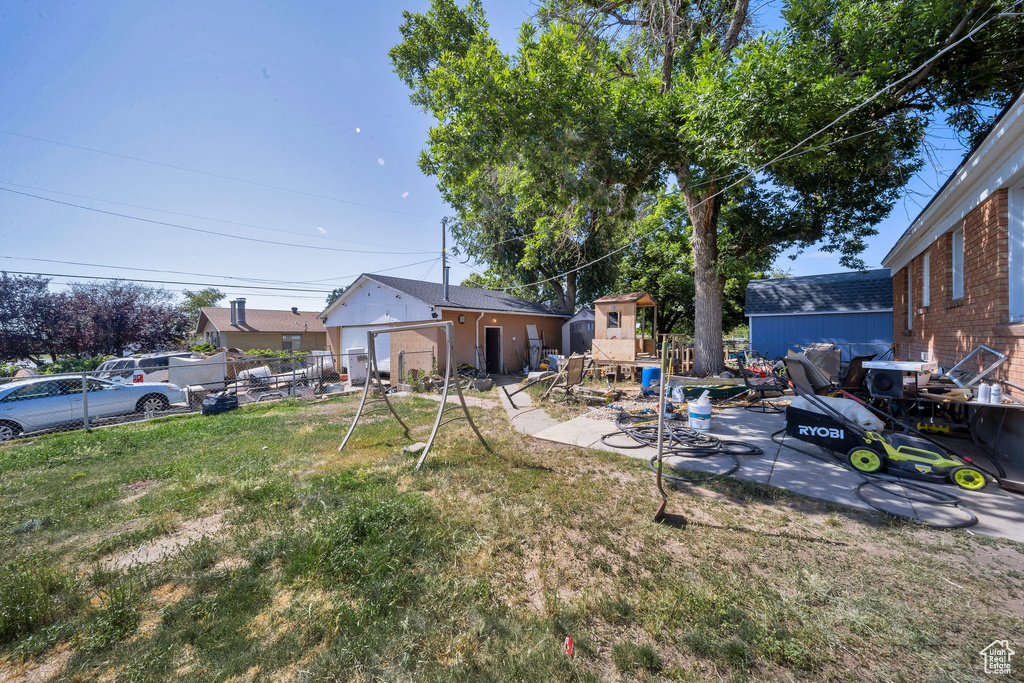View of yard