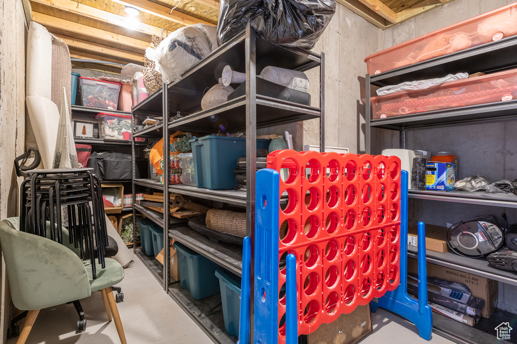 View of storage