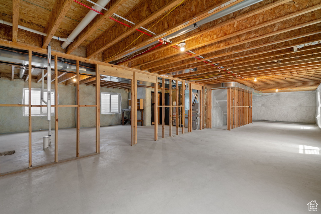 View of basement