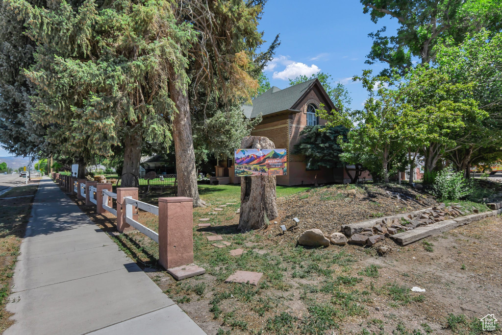 View of yard