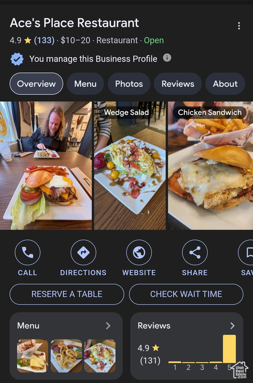View of a document with multiple images