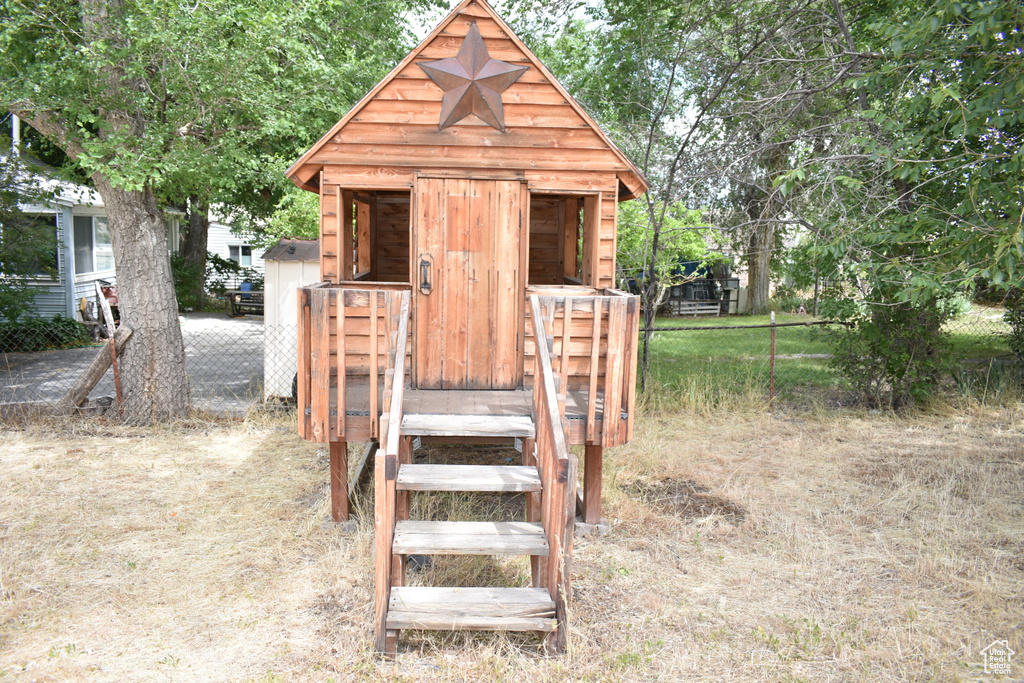 View of shed