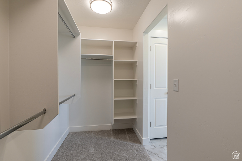 View of spacious closet