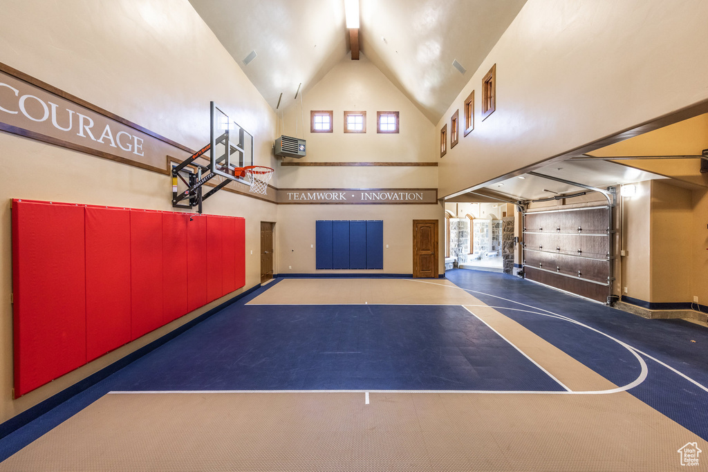 View of sport court with community basketball court