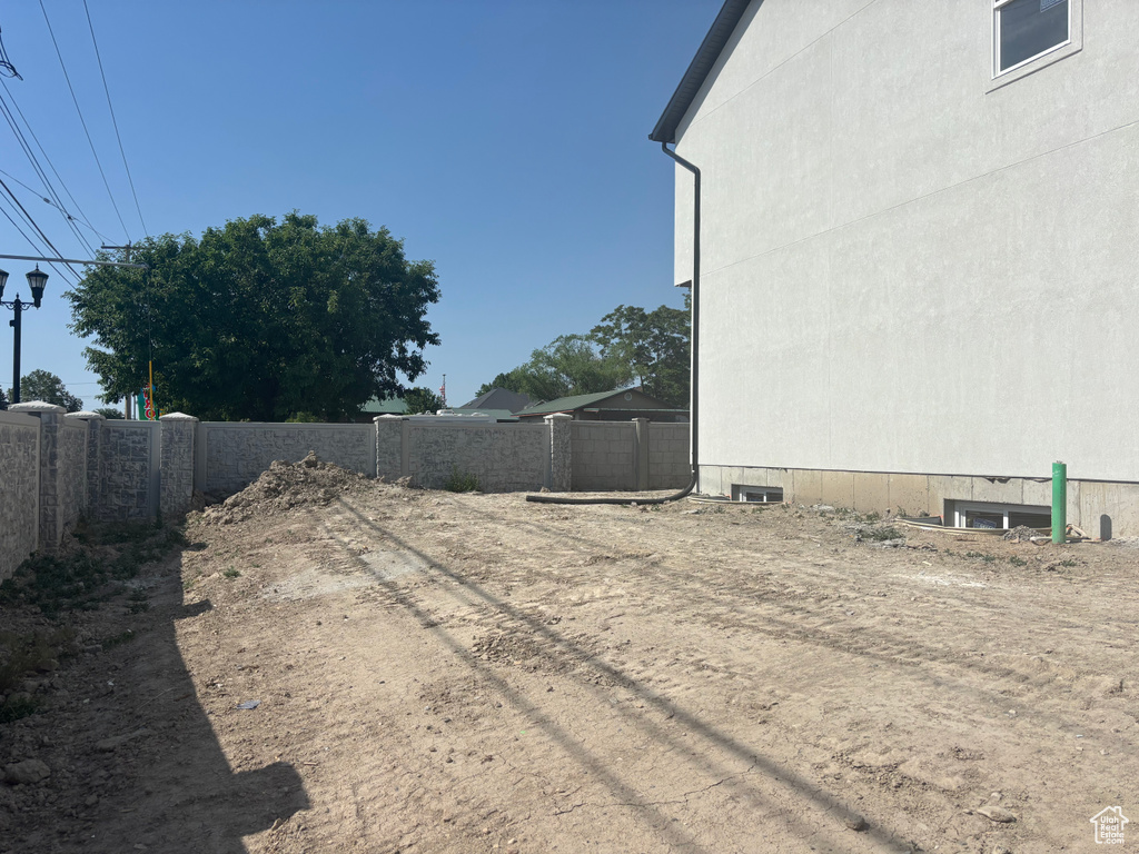 View of yard