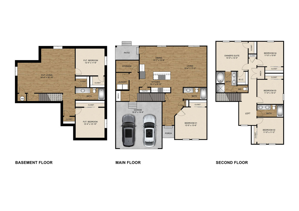View of floor plan / room layout