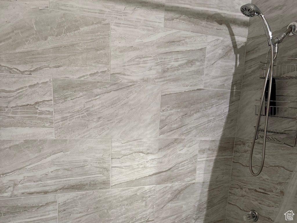 Full bathroom with shower / tub combo