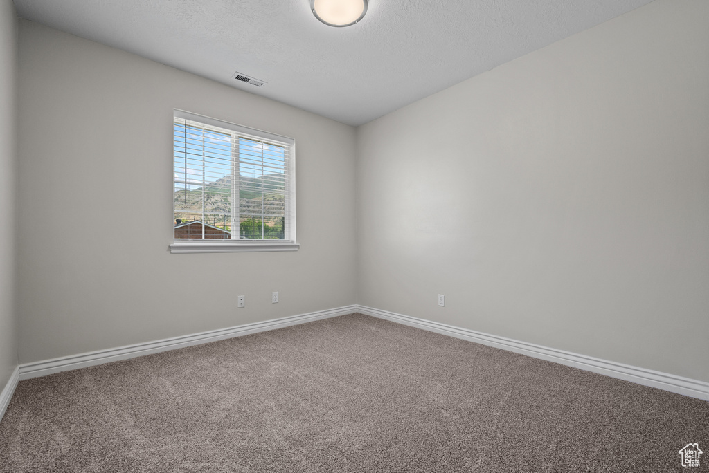 Empty room featuring carpet