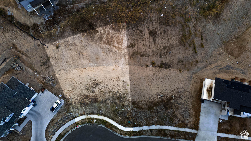 Aerial view of property's location