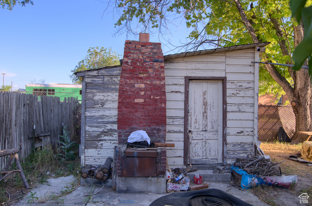 View of shed