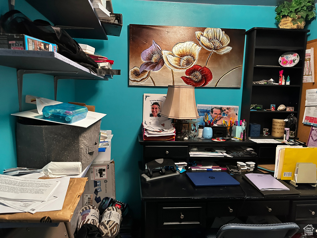 View of office area
